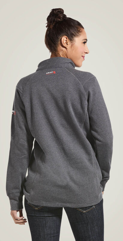 FR Rev 1/4 Zip Top Back